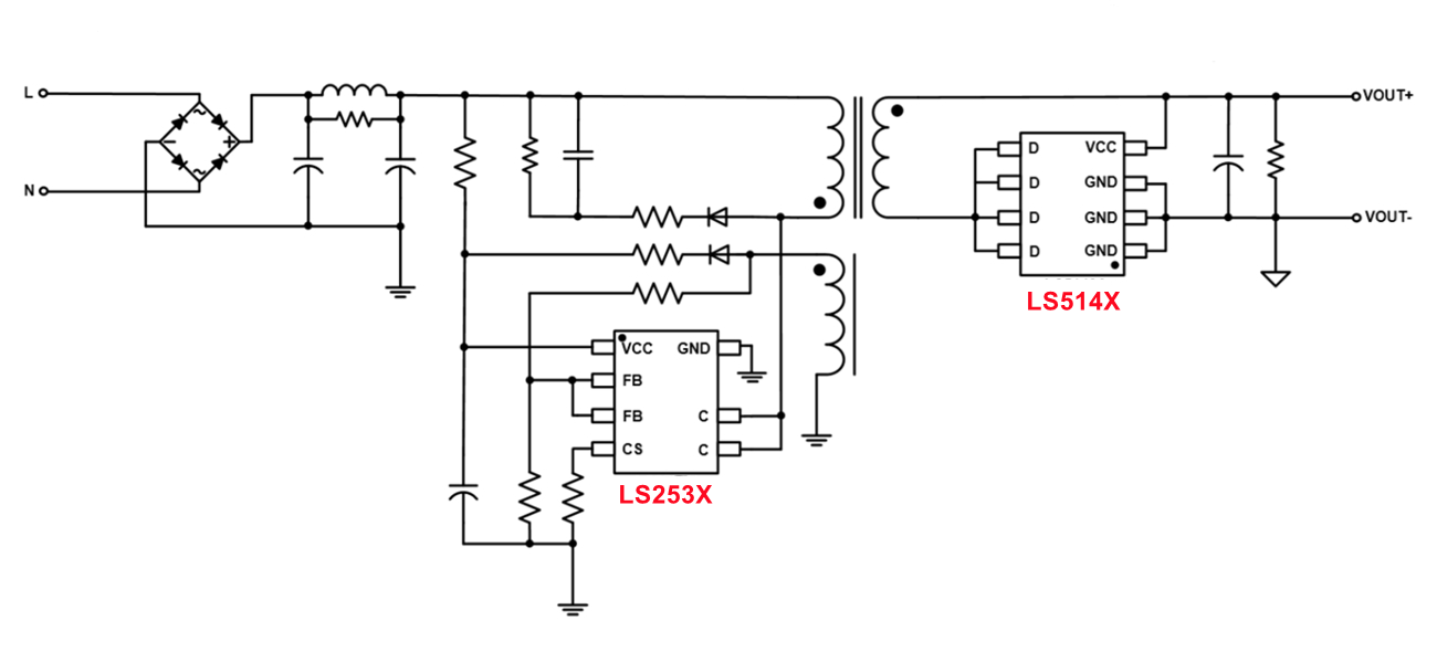 LS253X：經(jīng)典可靠，5w~12w合封方案